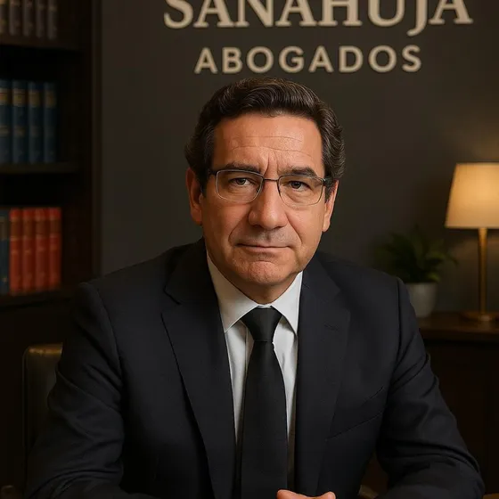 Juan Antonio Signes García en el despacho de Sanahuja Abogados Penalistas